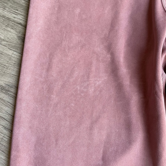 Vuori Washed Studio Leggings In Washed Marsala Stretch Wicking Fabric SZ M - Picture 4 of 12